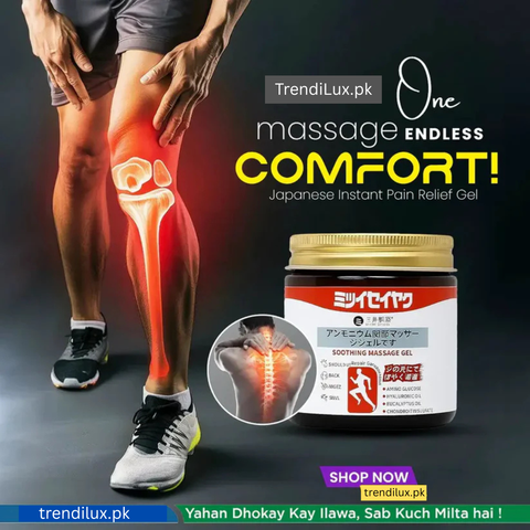Herbal Japanese Pain Relief Gel – Instant Soothing Therapy(100g)